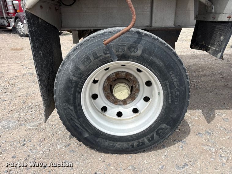 image for item FC2198 2003 Travis Body & Trailer Inc 39FT Travis T/102 end dump trailer