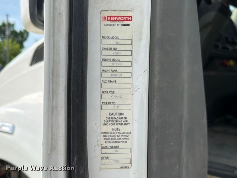 image for item FC3044 2016 Kenworth T880 semi truck