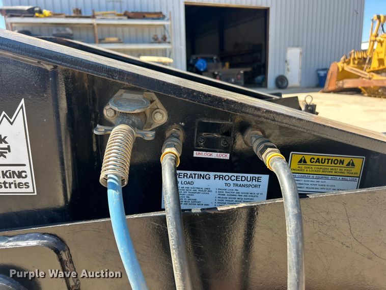 image for item FC5357 2006 Trail King  TK110HDG-533 lowboy equipment trailer