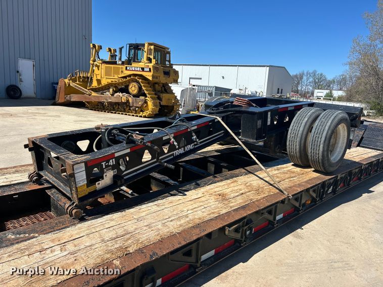 image for item FC5357 2006 Trail King  TK110HDG-533 lowboy equipment trailer