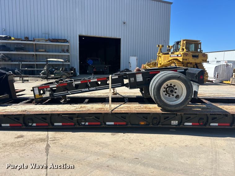 image for item FC5357 2006 Trail King  TK110HDG-533 lowboy equipment trailer