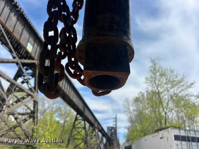 image for item FC5384 2000 Kiefer Industrial tilt-deck truss trailer