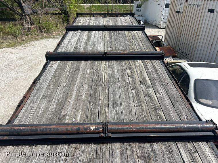 image for item FC5384 2000 Kiefer Industrial tilt-deck truss trailer