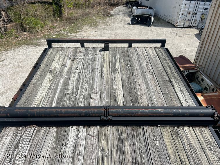 image for item FC5384 2000 Kiefer Industrial tilt-deck truss trailer