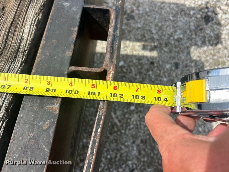 image for item FC5384 2000 Kiefer Industrial tilt-deck truss trailer