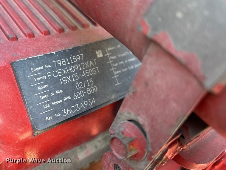 image for item FG0241 2016 International Lonestar SFA semi truck