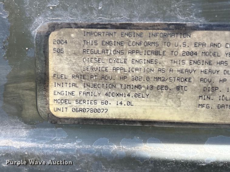 image for item FG2880 2005 Freightliner Columbia semi truck