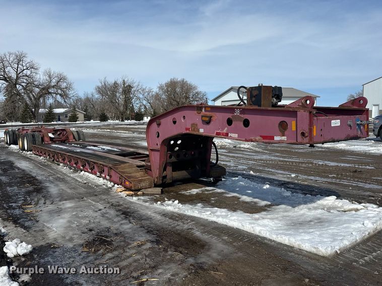 image for item FK0051 2004 Fontaine lowboy equipment trailer