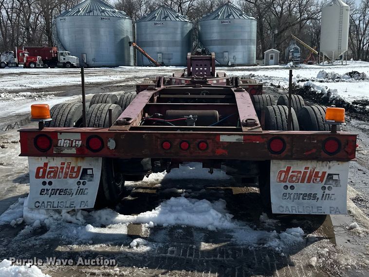 image for item FK0051 2004 Fontaine lowboy equipment trailer