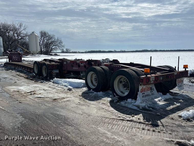 image for item FK0051 2004 Fontaine lowboy equipment trailer
