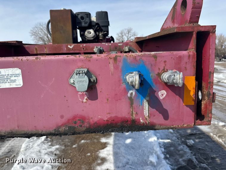 image for item FK0051 2004 Fontaine lowboy equipment trailer