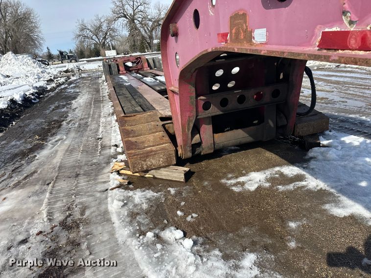 image for item FK0051 2004 Fontaine lowboy equipment trailer