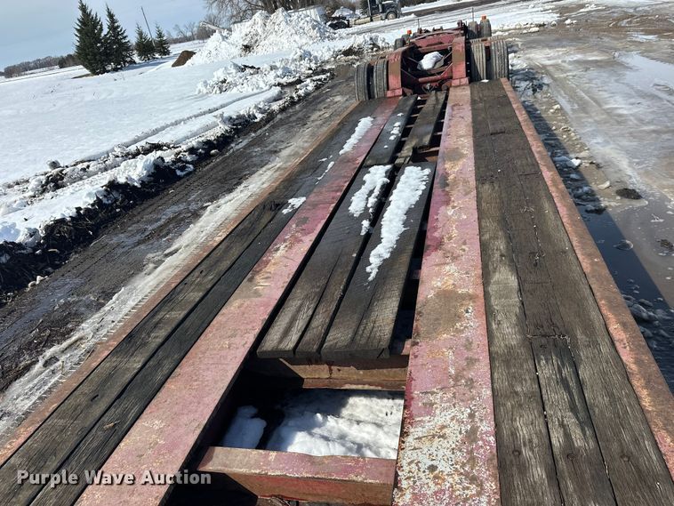 image for item FK0051 2004 Fontaine lowboy equipment trailer