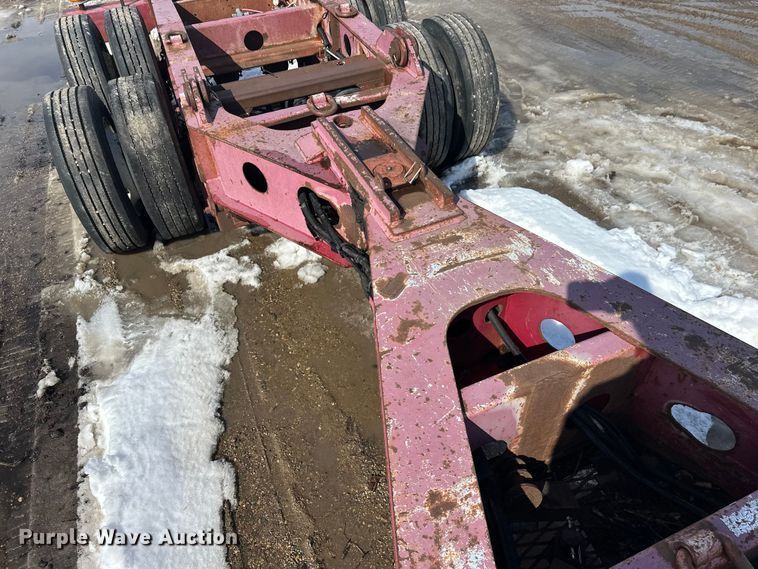 image for item FK0051 2004 Fontaine lowboy equipment trailer