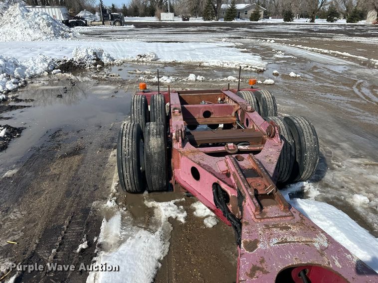 image for item FK0051 2004 Fontaine lowboy equipment trailer