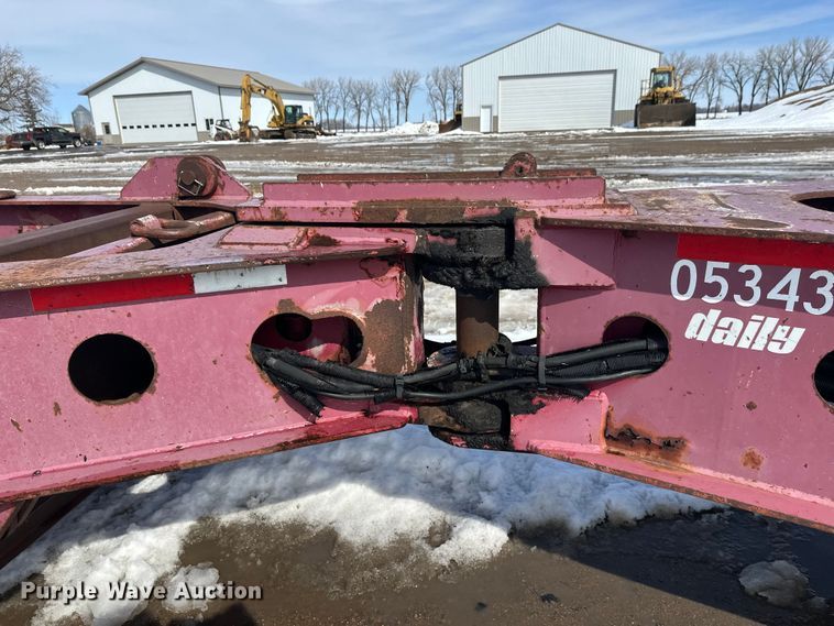 image for item FK0051 2004 Fontaine lowboy equipment trailer