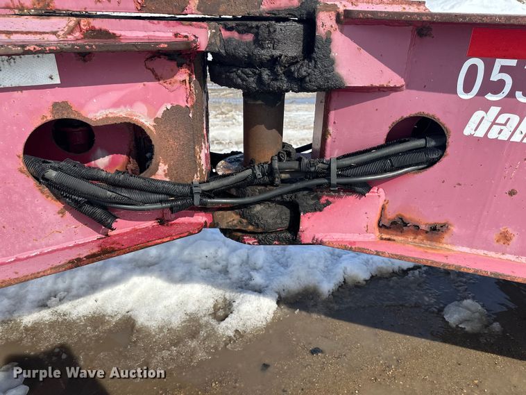 image for item FK0051 2004 Fontaine lowboy equipment trailer