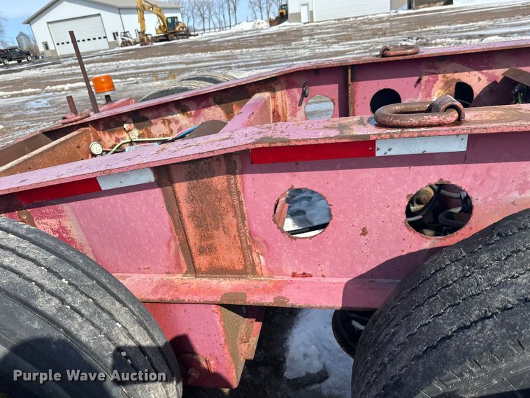 image for item FK0051 2004 Fontaine lowboy equipment trailer