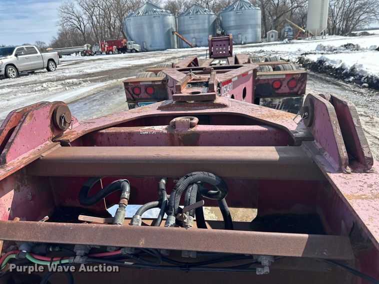 image for item FK0051 2004 Fontaine lowboy equipment trailer