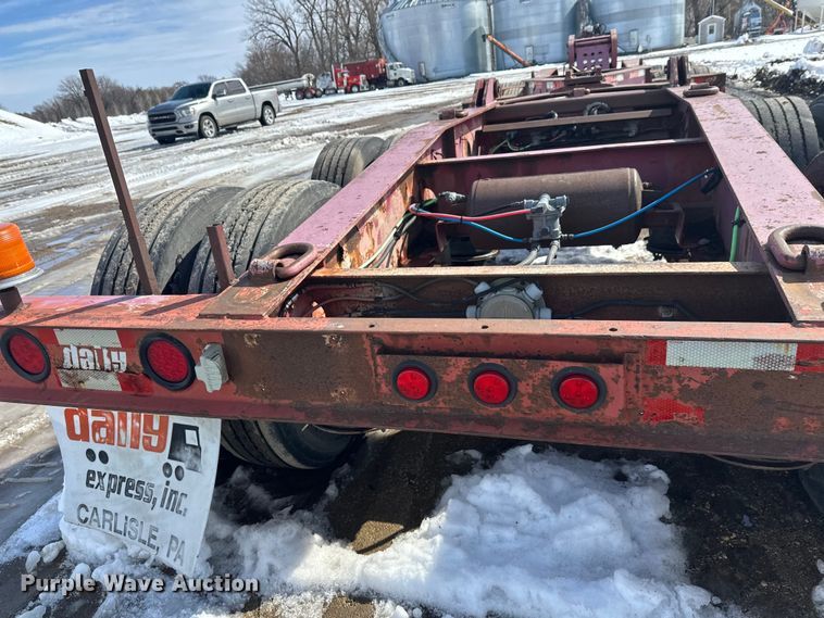 image for item FK0051 2004 Fontaine lowboy equipment trailer