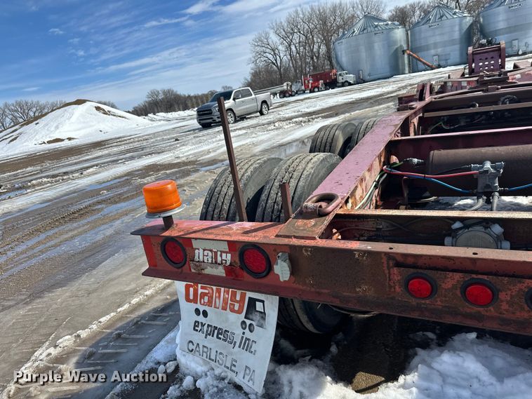 image for item FK0051 2004 Fontaine lowboy equipment trailer