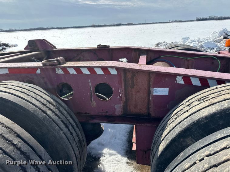 image for item FK0051 2004 Fontaine lowboy equipment trailer