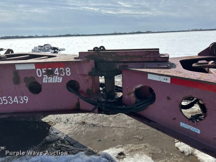 image for item FK0051 2004 Fontaine lowboy equipment trailer