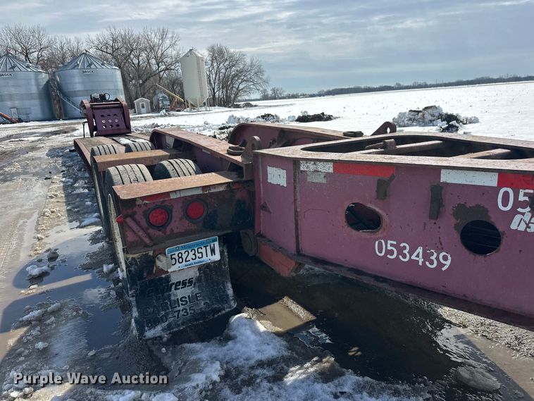 image for item FK0051 2004 Fontaine lowboy equipment trailer