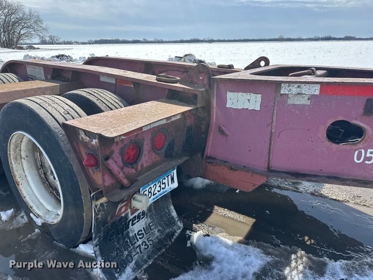image for item FK0051 2004 Fontaine lowboy equipment trailer