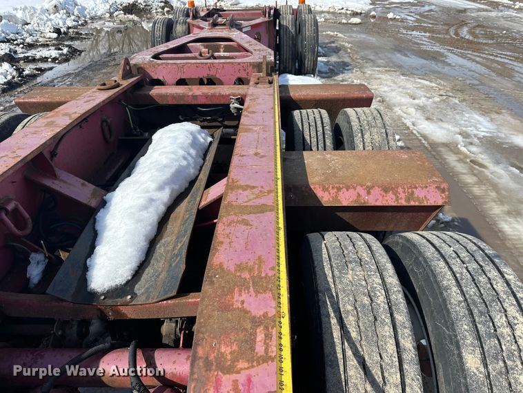 image for item FK0051 2004 Fontaine lowboy equipment trailer