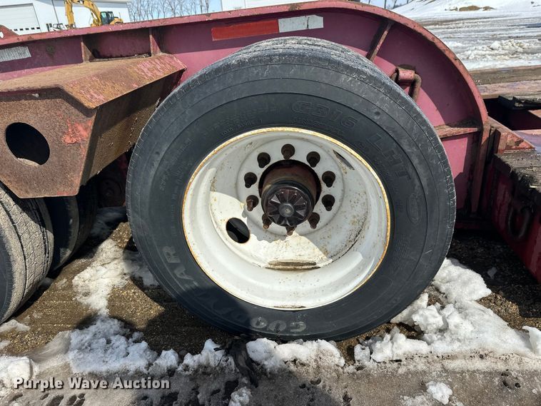 image for item FK0051 2004 Fontaine lowboy equipment trailer
