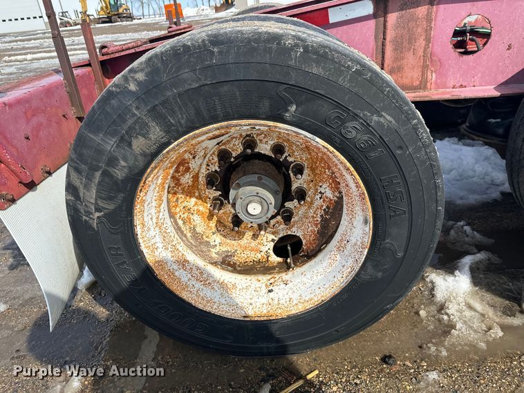 image for item FK0051 2004 Fontaine lowboy equipment trailer