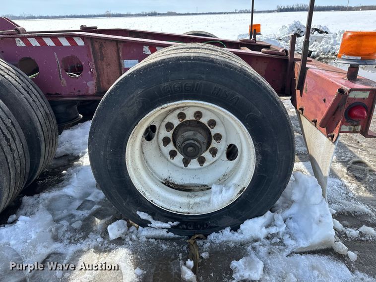 image for item FK0051 2004 Fontaine lowboy equipment trailer