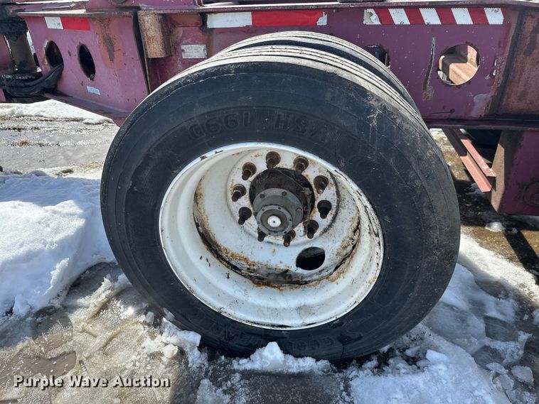 image for item FK0051 2004 Fontaine lowboy equipment trailer