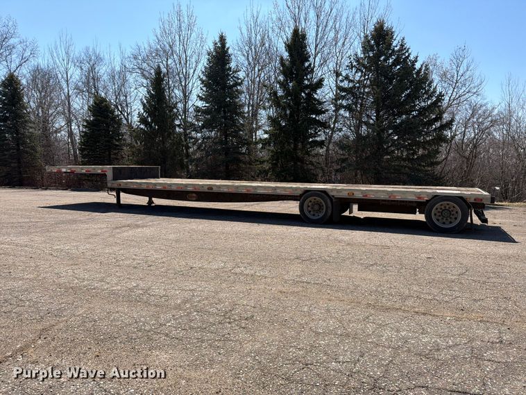 image for item FK0070 2001 Reinke Manufacturing Company, Inc drop deck trailer