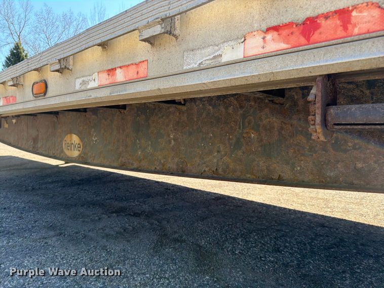 image for item FK0070 2001 Reinke Manufacturing Company, Inc drop deck trailer