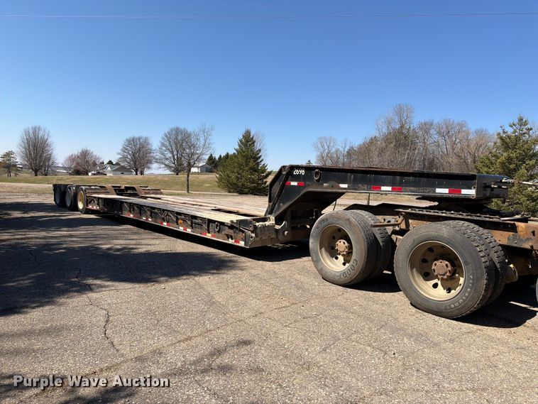 image for item FK0075 1998 Talbert Low boy lowboy equipment trailer