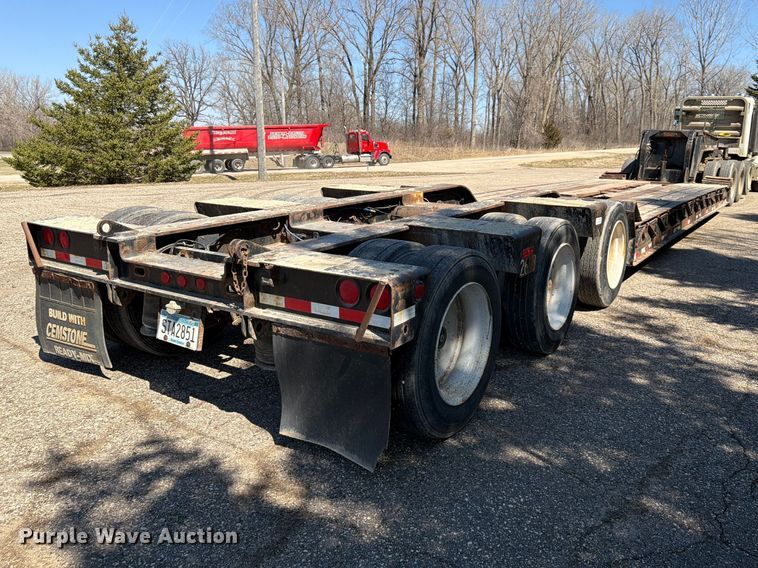 image for item FK0075 1998 Talbert Low boy lowboy equipment trailer