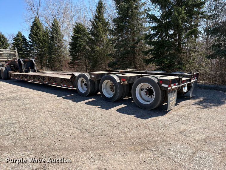 image for item FK0075 1998 Talbert Low boy lowboy equipment trailer
