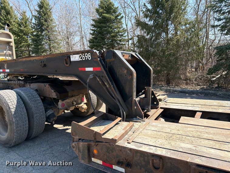 image for item FK0075 1998 Talbert Low boy lowboy equipment trailer
