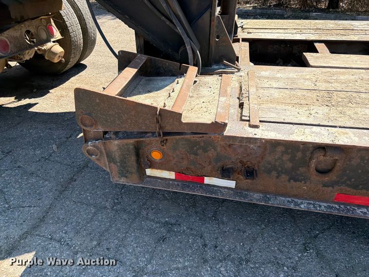 image for item FK0075 1998 Talbert Low boy lowboy equipment trailer