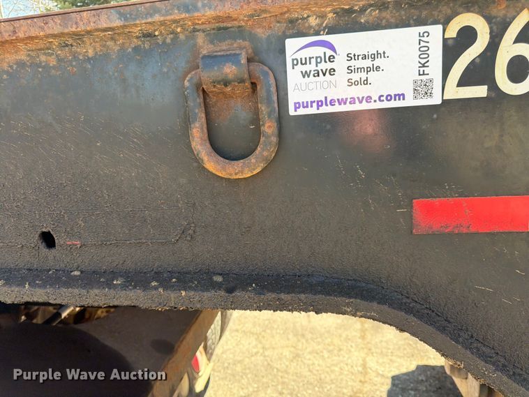 image for item FK0075 1998 Talbert Low boy lowboy equipment trailer