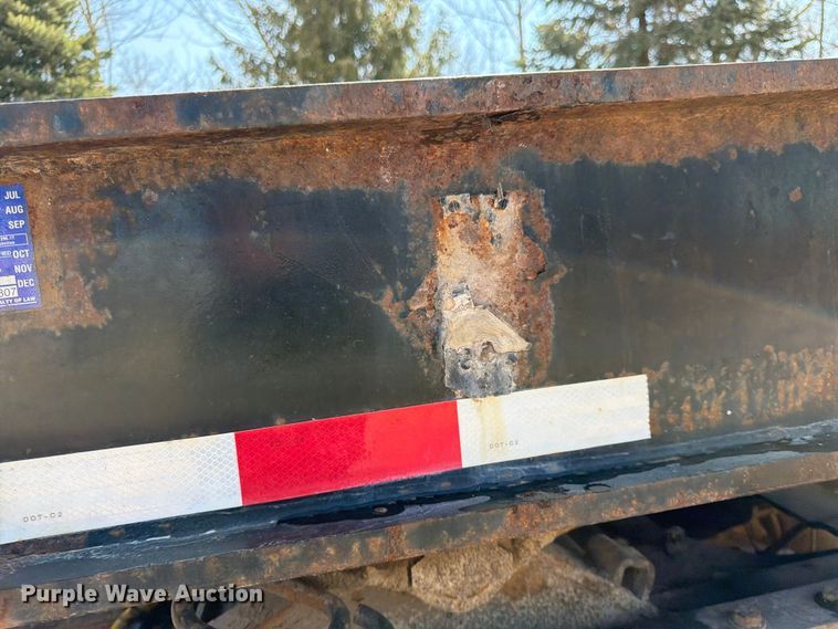 image for item FK0075 1998 Talbert Low boy lowboy equipment trailer