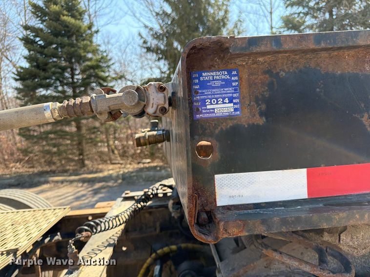 image for item FK0075 1998 Talbert Low boy lowboy equipment trailer