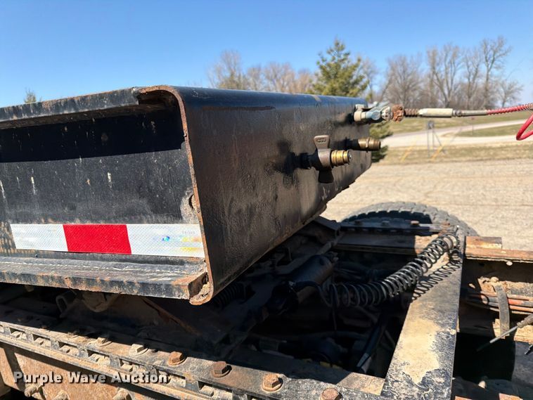 image for item FK0075 1998 Talbert Low boy lowboy equipment trailer