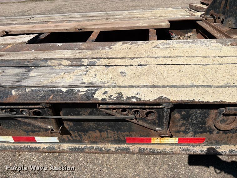image for item FK0075 1998 Talbert Low boy lowboy equipment trailer