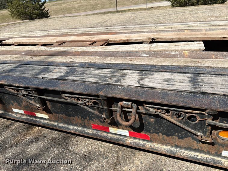 image for item FK0075 1998 Talbert Low boy lowboy equipment trailer