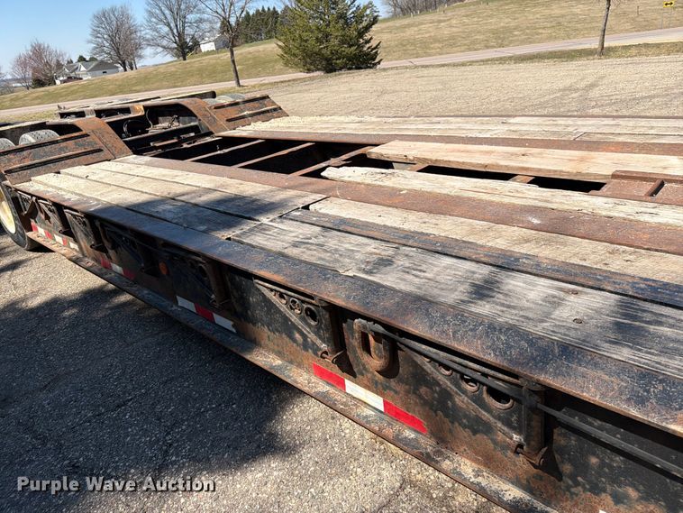image for item FK0075 1998 Talbert Low boy lowboy equipment trailer