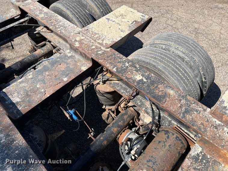 image for item FK0075 1998 Talbert Low boy lowboy equipment trailer