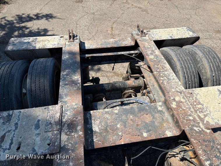 image for item FK0075 1998 Talbert Low boy lowboy equipment trailer